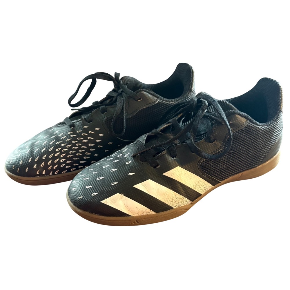 Adidas Predator Freak .4 Sala Mens Size 6 Black White Indoor Soccer Cleats EUC